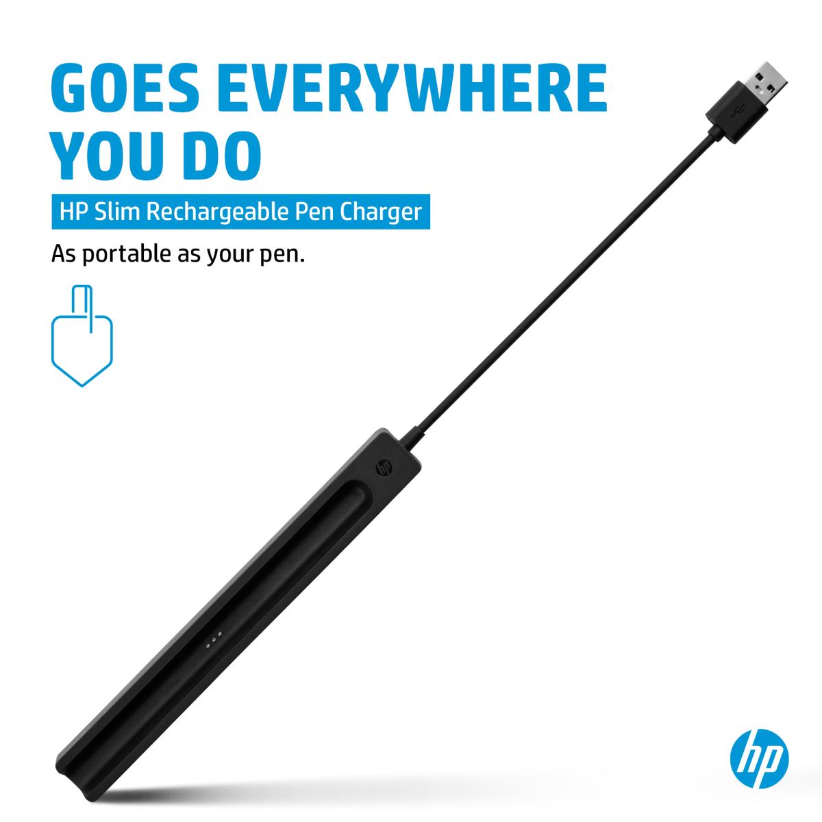 HP Rechargeable Slim Pen Charger