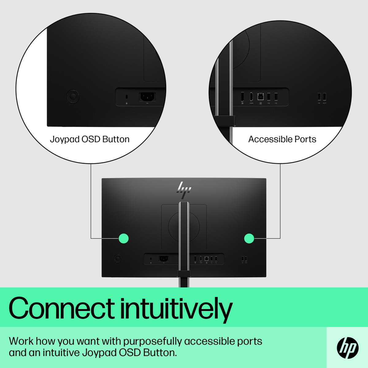 HP Desktop Monitor - E22 G5 - 22in - 1920x1080 (FHD) - IPS