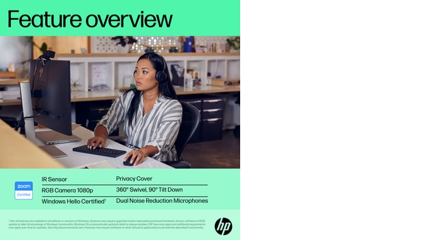 HP Webcam 625 FHD - USB
