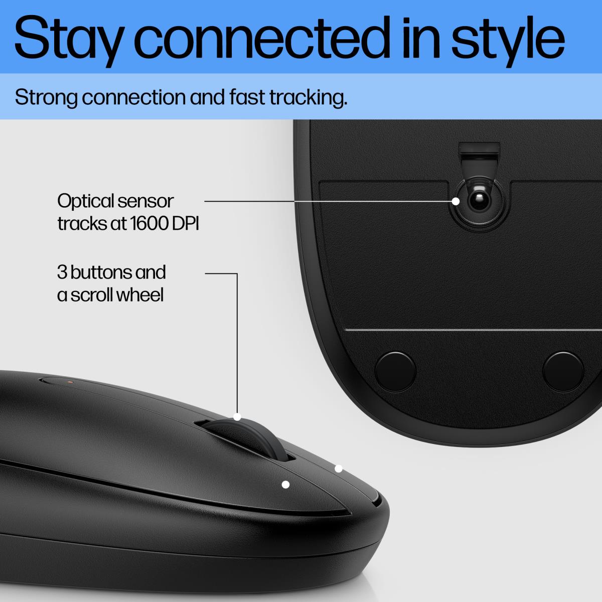 HP Bluetooth Mouse 245 - Black
