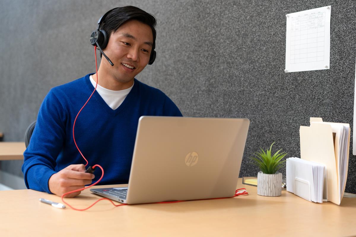 HP Headset Blackwire 8225-m - USB-C - USB-C/A Adapter