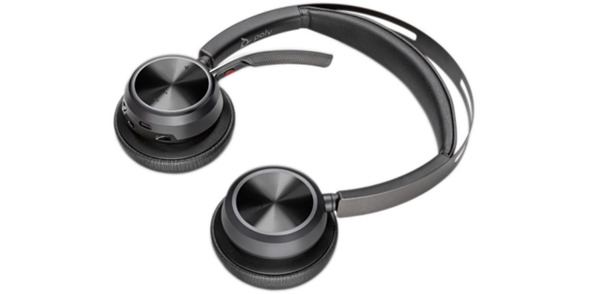 HP Headset Voyager Focus 2 - Stereo - Bluetooth/USB-C - USB-C/A Adapter