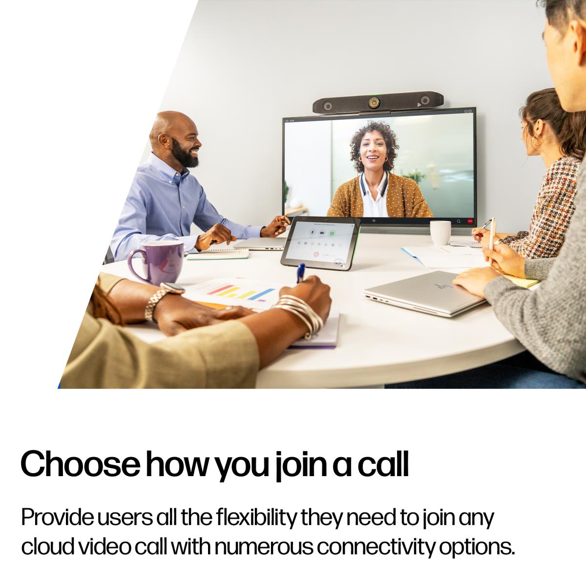 HP Poly Studio X52 All-In-One Video Bar - UK
