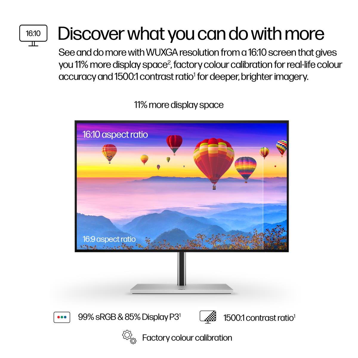 HP Desktop USB-C Monitor - Series 7 Pro 724pu - 24in - 1920x1200 (WUXGA)