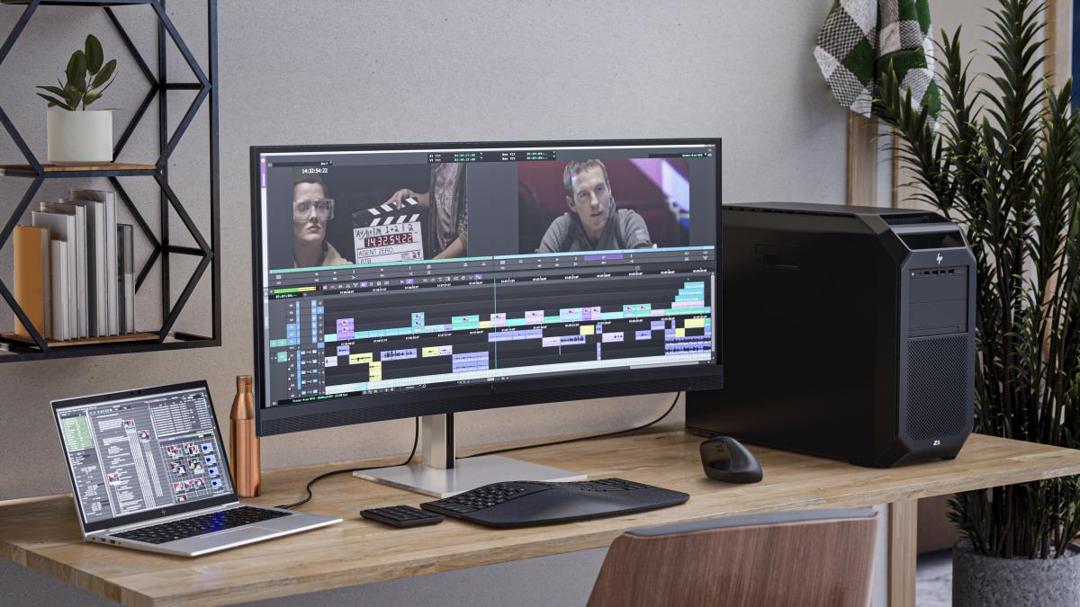 HP Curved Conferencing Monitor - Series 7 Pro 740pm - 40in - 5120x2160 (WUHD) - IPS