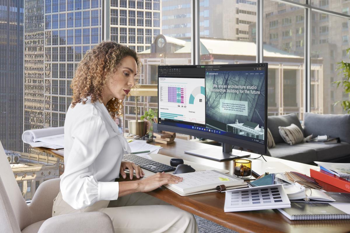HP Curved Conferencing Monitor - Series 7 Pro 740pm - 40in - 5120x2160 (WUHD) - IPS