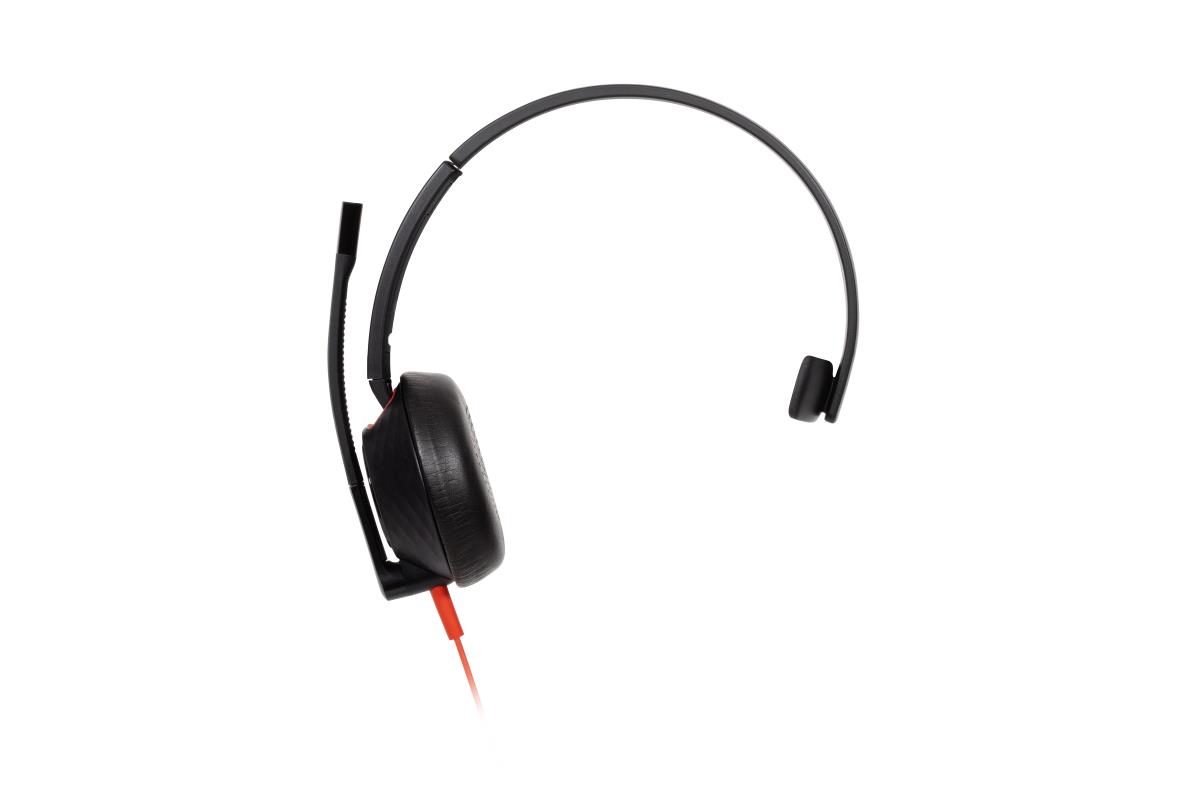 HP Headset Blackwire 5210 - Monaural  - USB-c / 3.5mm