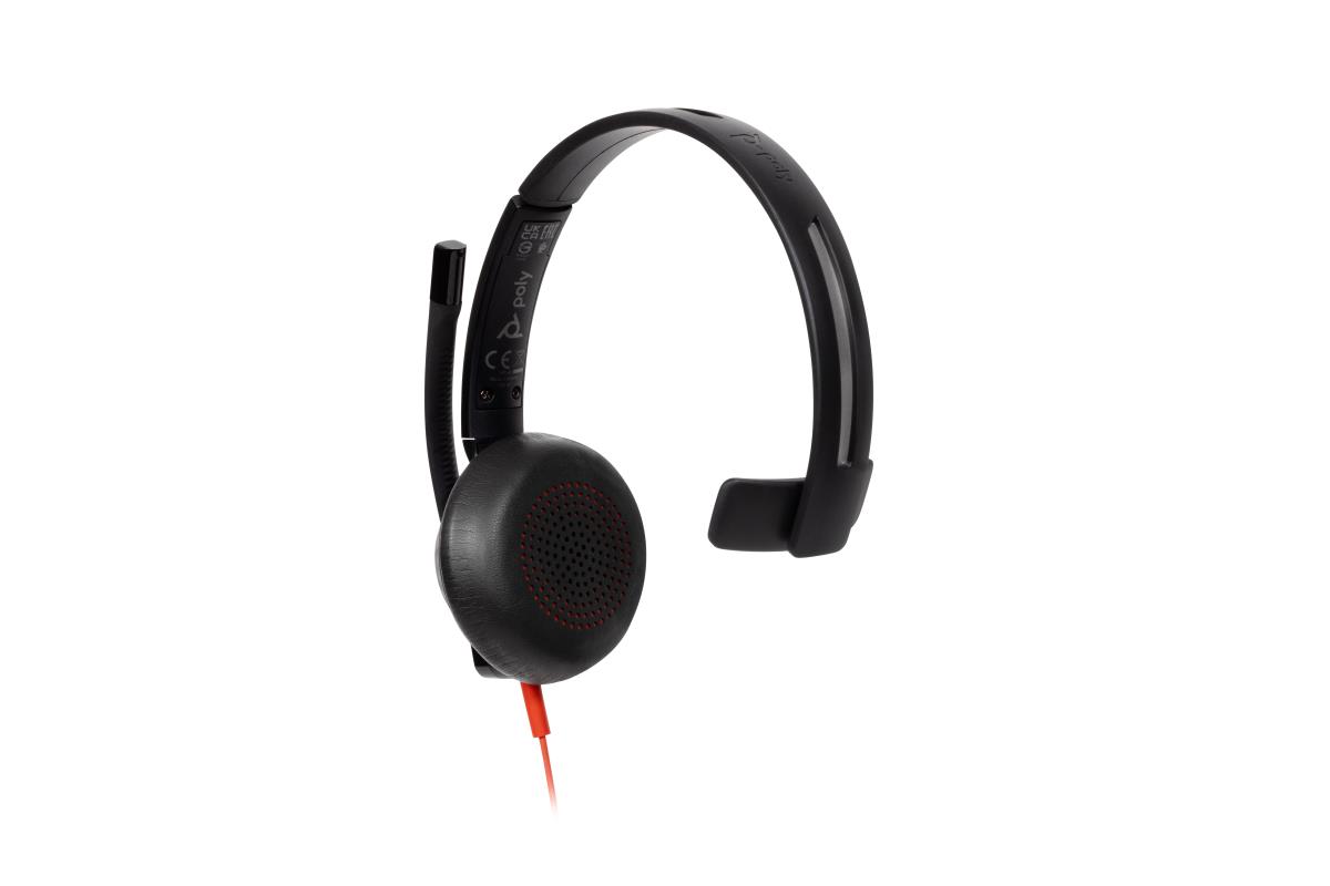 HP Headset Blackwire 5210 - Monaural  - USB-c / 3.5mm