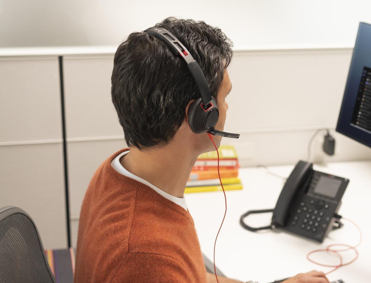 HP Headset Blackwire 5210 - Monaural  - USB-c / 3.5mm