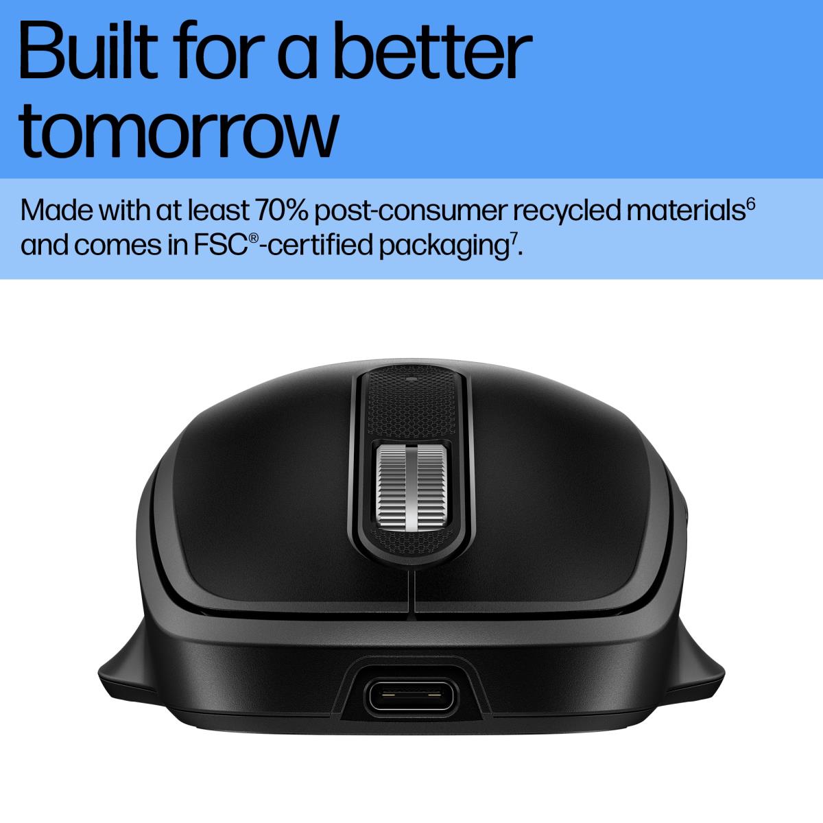HP Wireless Ultra-Fast Rechargeable Mouse - 515 - Black
