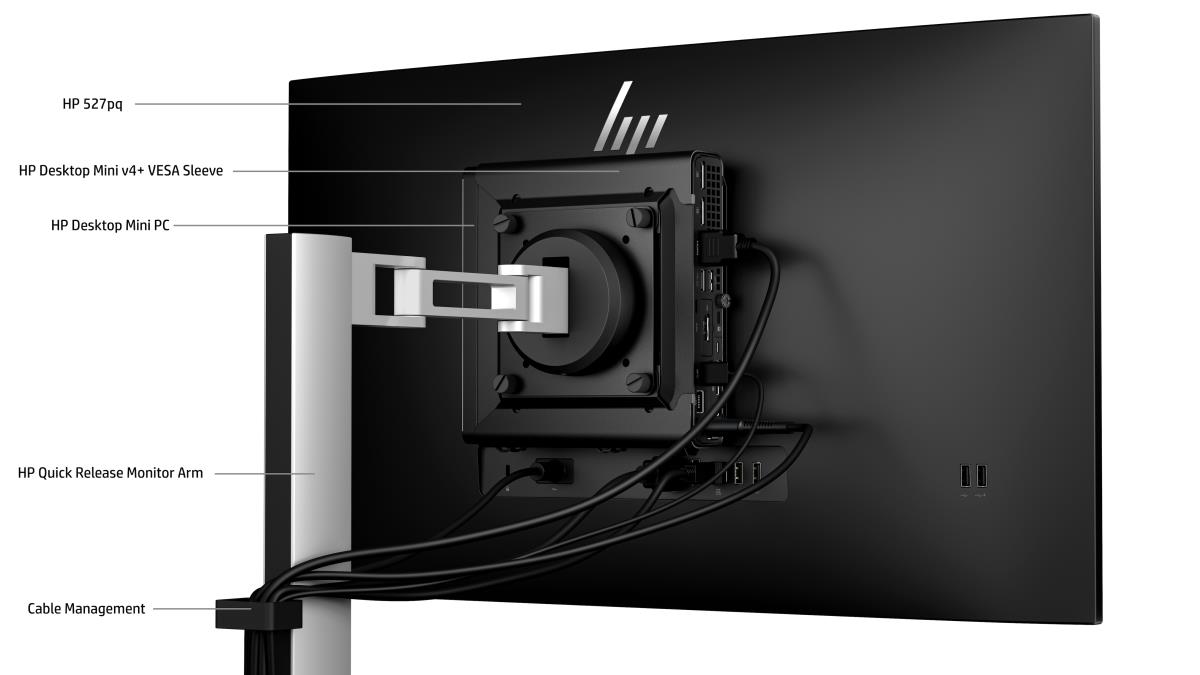HP Desktop Monitor - Series 5 Pro 527pq - 27in - 2560x1440 (QHD) - IPS