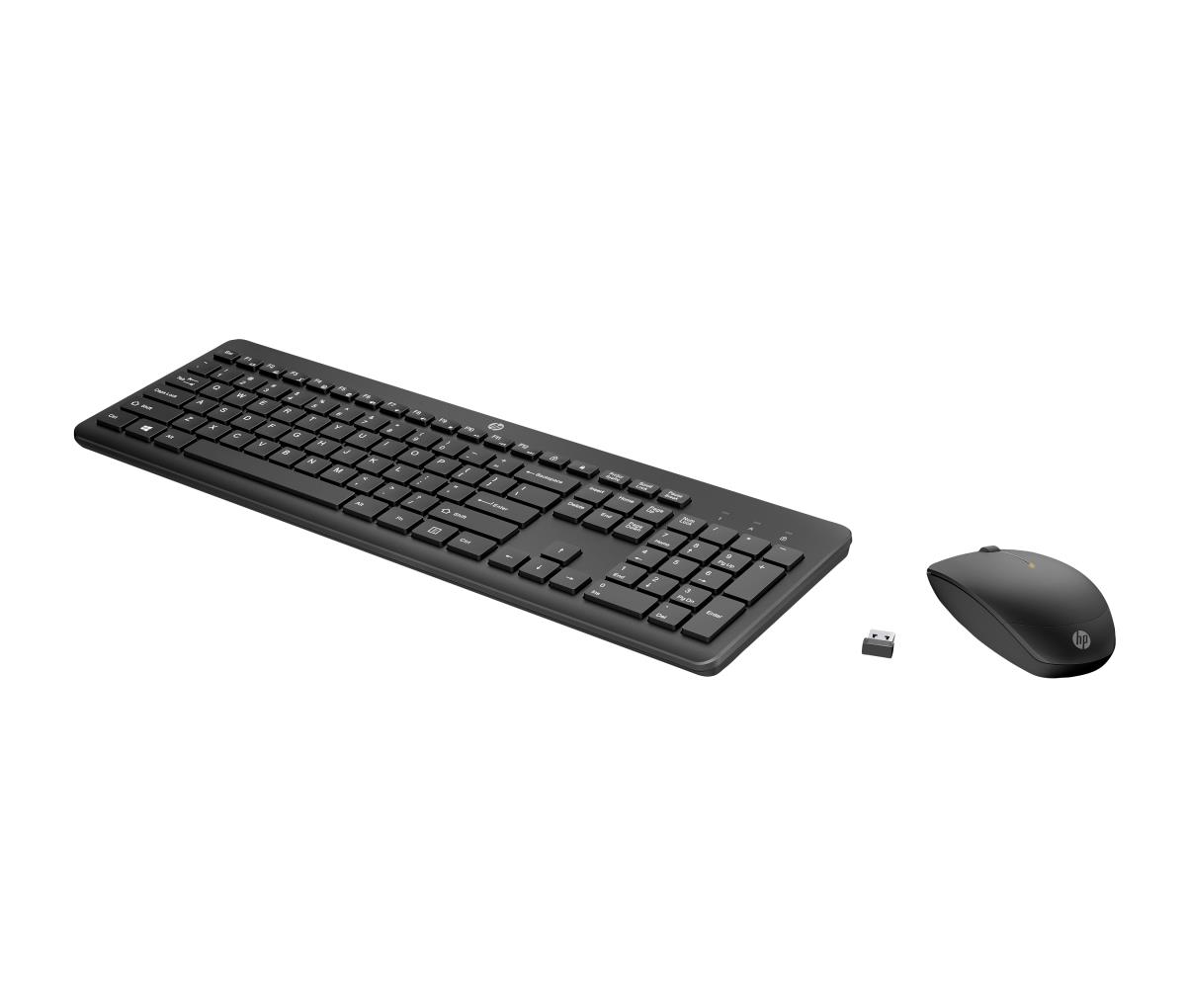 HP Wireless Keyboard And Mouse 235 - Qwerty UK