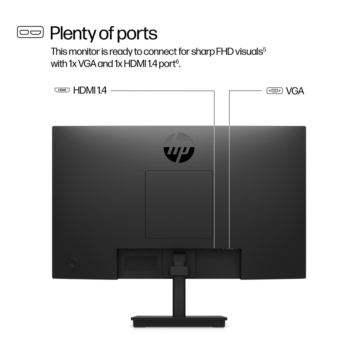 HP Desktop Monitor - Series 3 Pro 322pv - 22in - 1920x1080 (FHD)