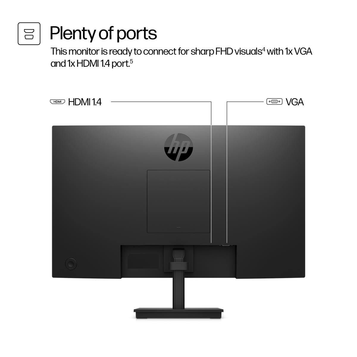 HP Desktop Monitor - Series 3 Pro 324pv - 24in - 1920x1080 (FHD)