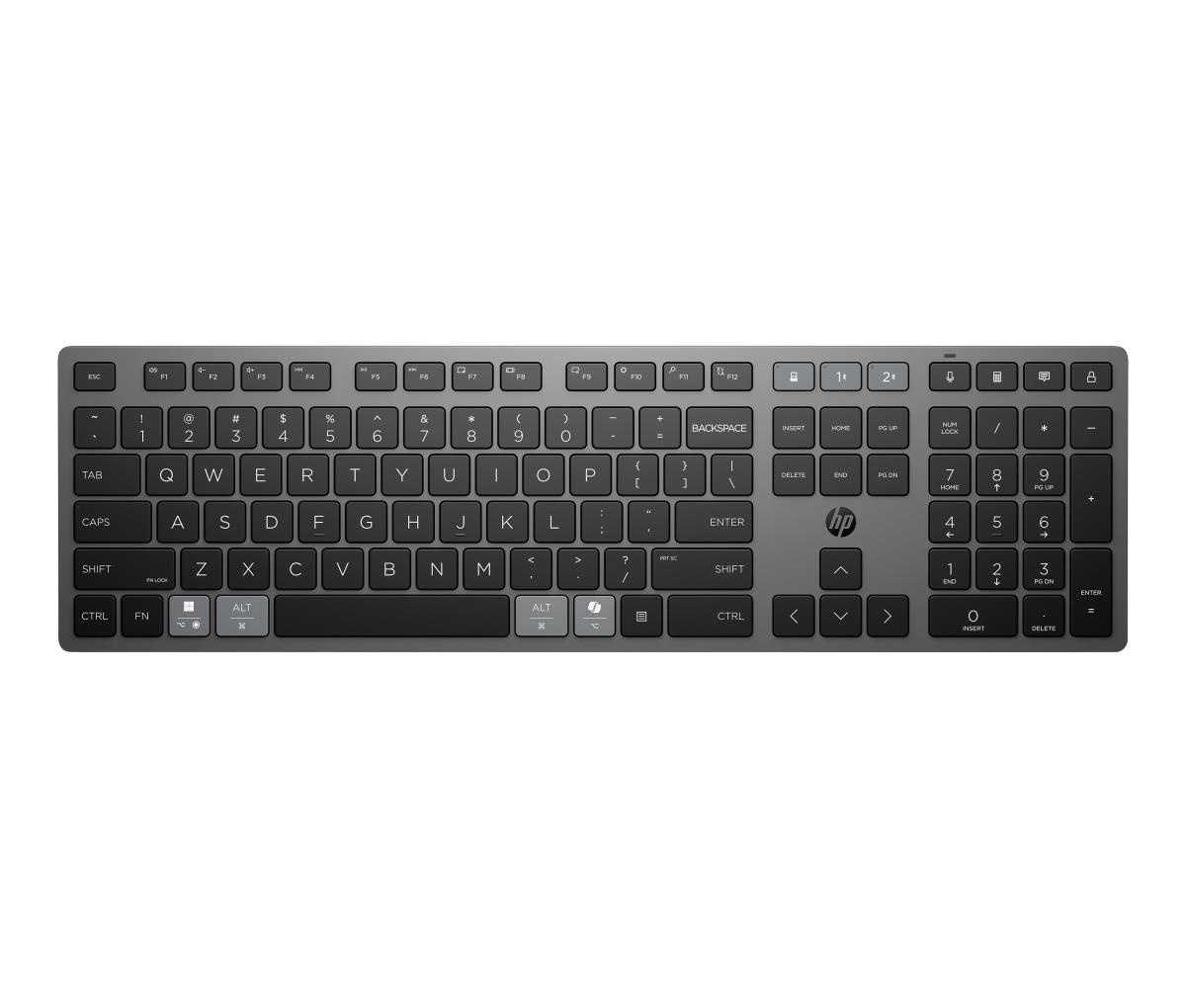 HP Multi-Device Rechargeable Wireless Keyboard 725 - Qwerty UK