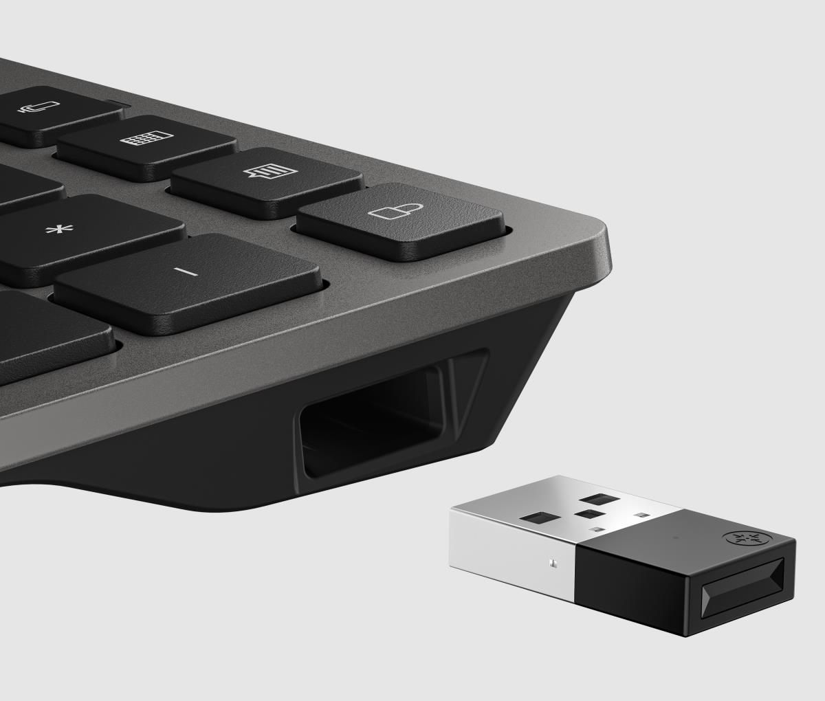 HP Multi-Device Rechargeable Wireless Keyboard 725 - Qwerty UK