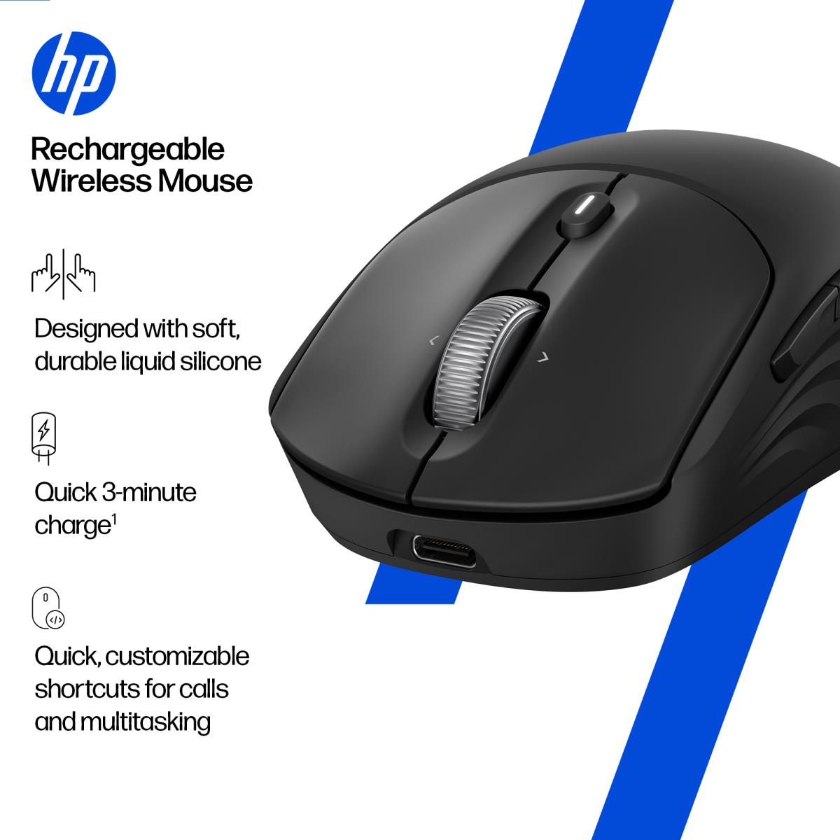HP Wireless Rechargeable Mouse - 705