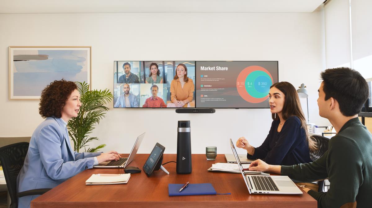 HP Poly Studio X32 All-In-One Video Bar