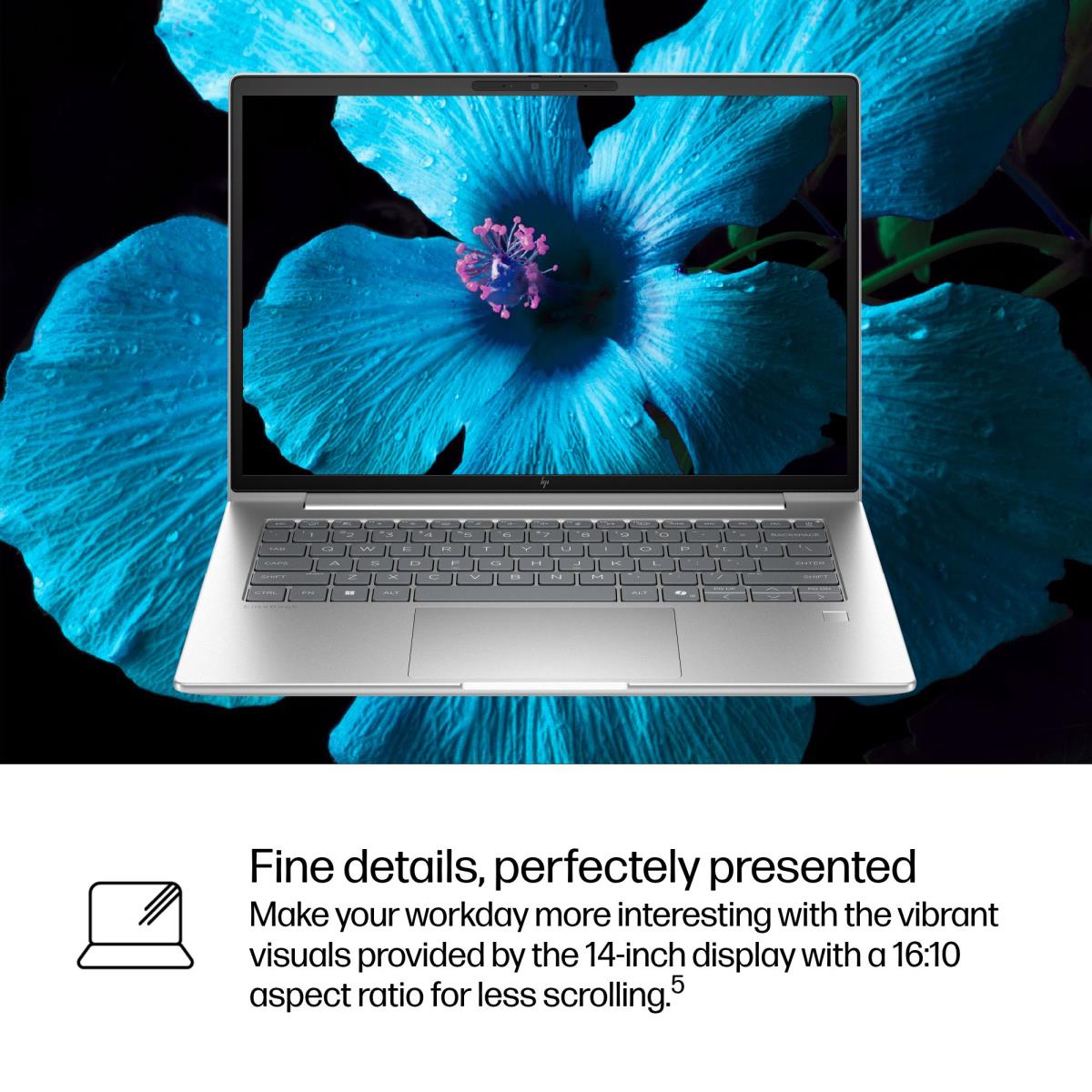 HP EliteBook 6 G1i AI - 14in - Core Ultra 5 225U - 16GB RAM - 512GB SSD - Win11 Pro - Qwerty UK