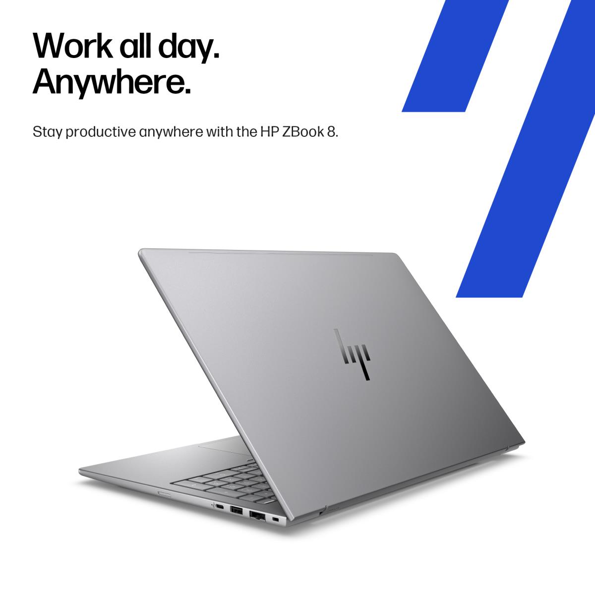 HP ZBook 8 G1i - 14in - Core Ultra 7 255H - 32GB RAM - 1TB SSD - Win11 Pro - Qwerty UK
