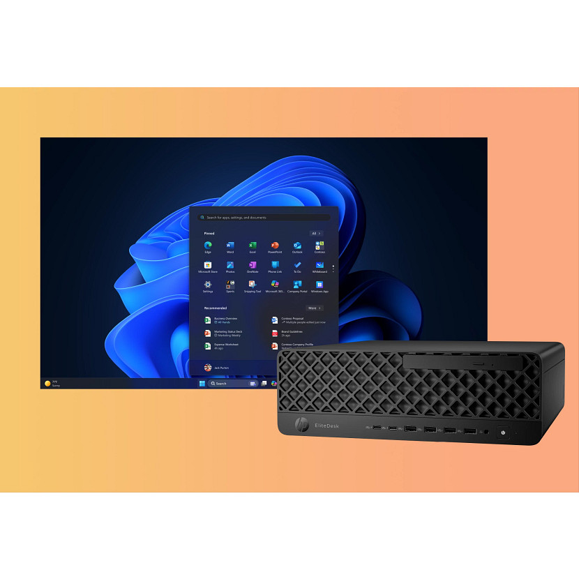 HP EliteDesk 8 SFF G1i AI - Core Ultra 7 265 - 16GB RAM - 1TB SSD - Win11 Pro - Qwerty UK