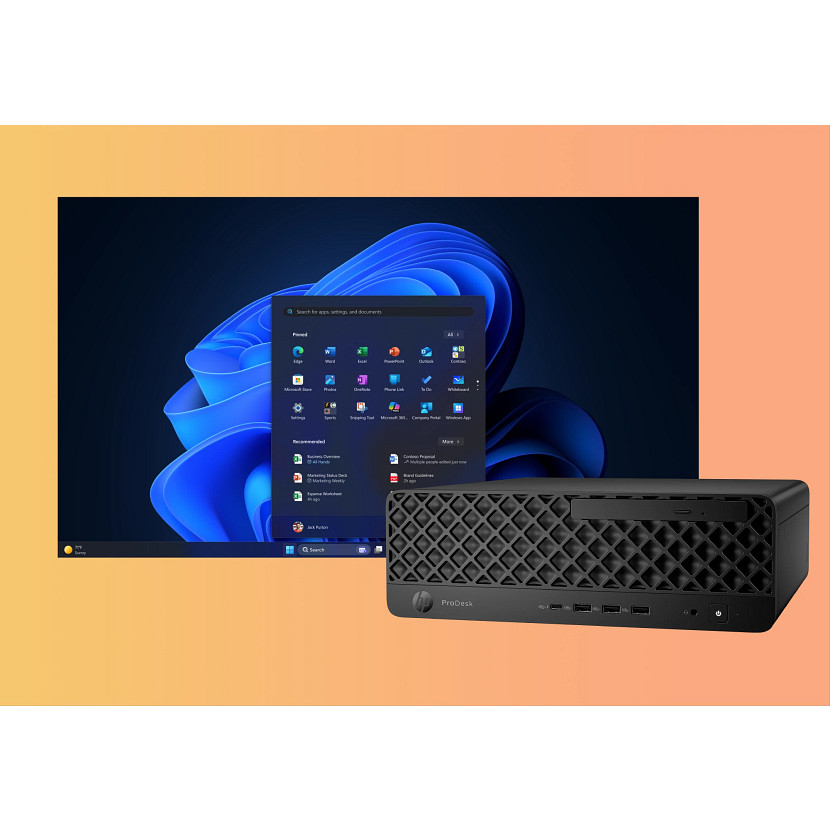 HP ProDesk 4 SFF G1i AI - Core Ultra 7 265 - 16GB RAM - 512GB SSD - Win11 Pro - Qwerty UK