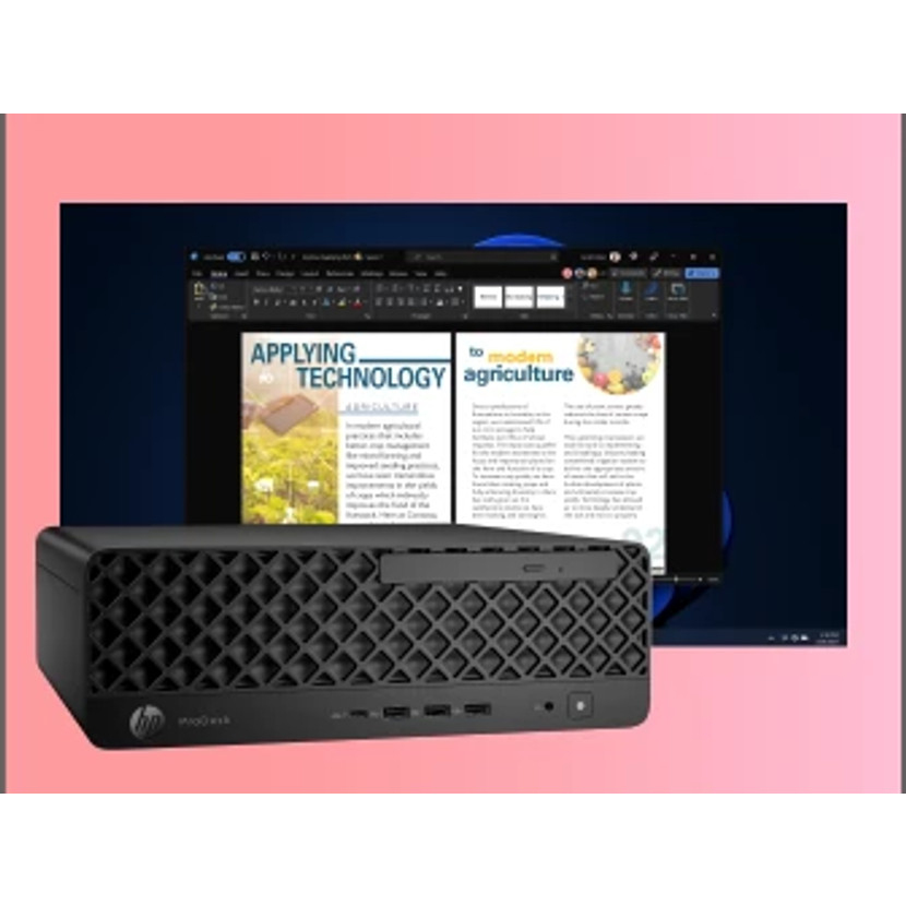 HP ProDesk 4 SFF G1i AI - Core Ultra 5 235 - 16GB RAM - 512GB SSD - Win11 Pro - Qwerty UK
