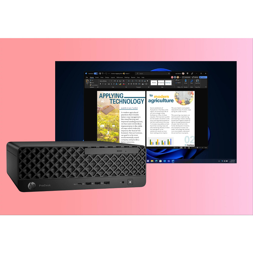 HP ProDesk 4 SFF G1i AI - Core Ultra 5 235 - 16GB RAM - 512GB SSD - Win11 Pro - Qwerty UK
