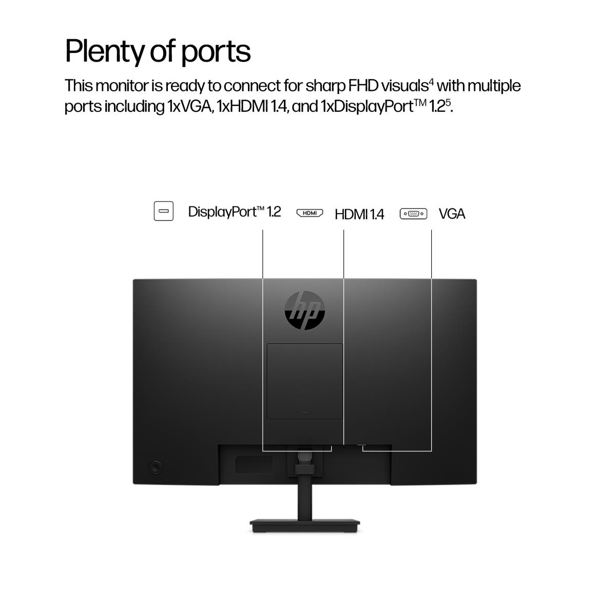 HP Desktop Monitor - Series 3 Pro 322ph - 22in - 1920x1080 (FHD)