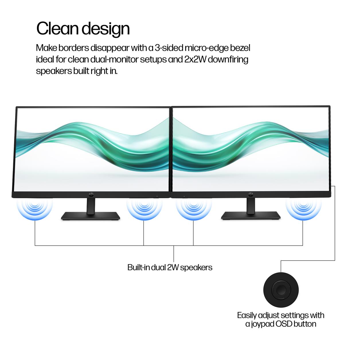 HP Desktop Monitor - Series 3 Pro 322ph - 22in - 1920x1080 (FHD)