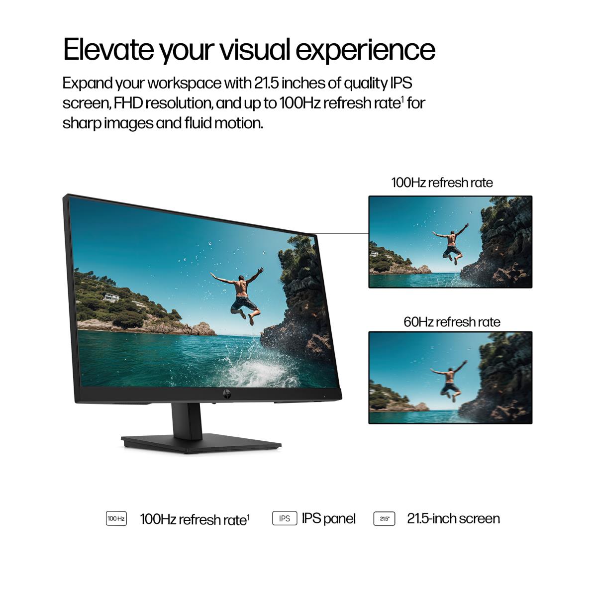 HP Desktop Monitor - Series 3 Pro 322ph - 22in - 1920x1080 (FHD)