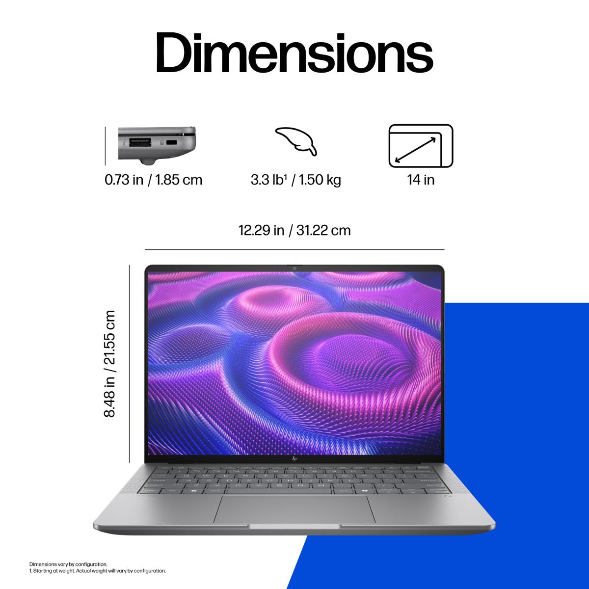 HP ZBook Ultra G1a - 14in - AI Max PRO 390 - 32GB RAM - 1TB SSD - Win11 Pro - Qwerty UK