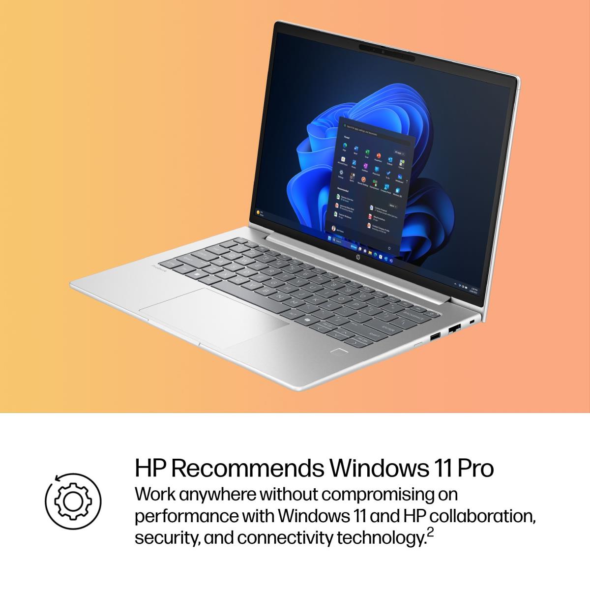 HP ProBook 4 G1iR - 14in - Core 5 120U - 16GB RAM - 256GB SSD - Win11 Pro - Qwerty UK