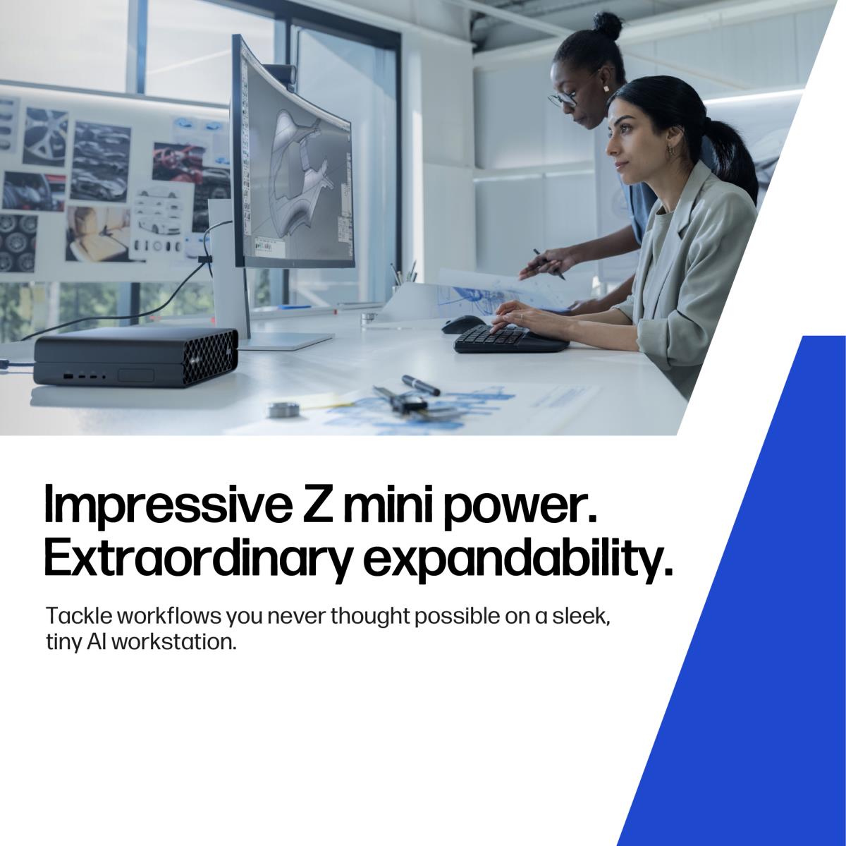 HP Workstation Z2 G1i Mini - Core Ultra 9 285 - 32GB RAM - 1TB SSD - Win11 Pro