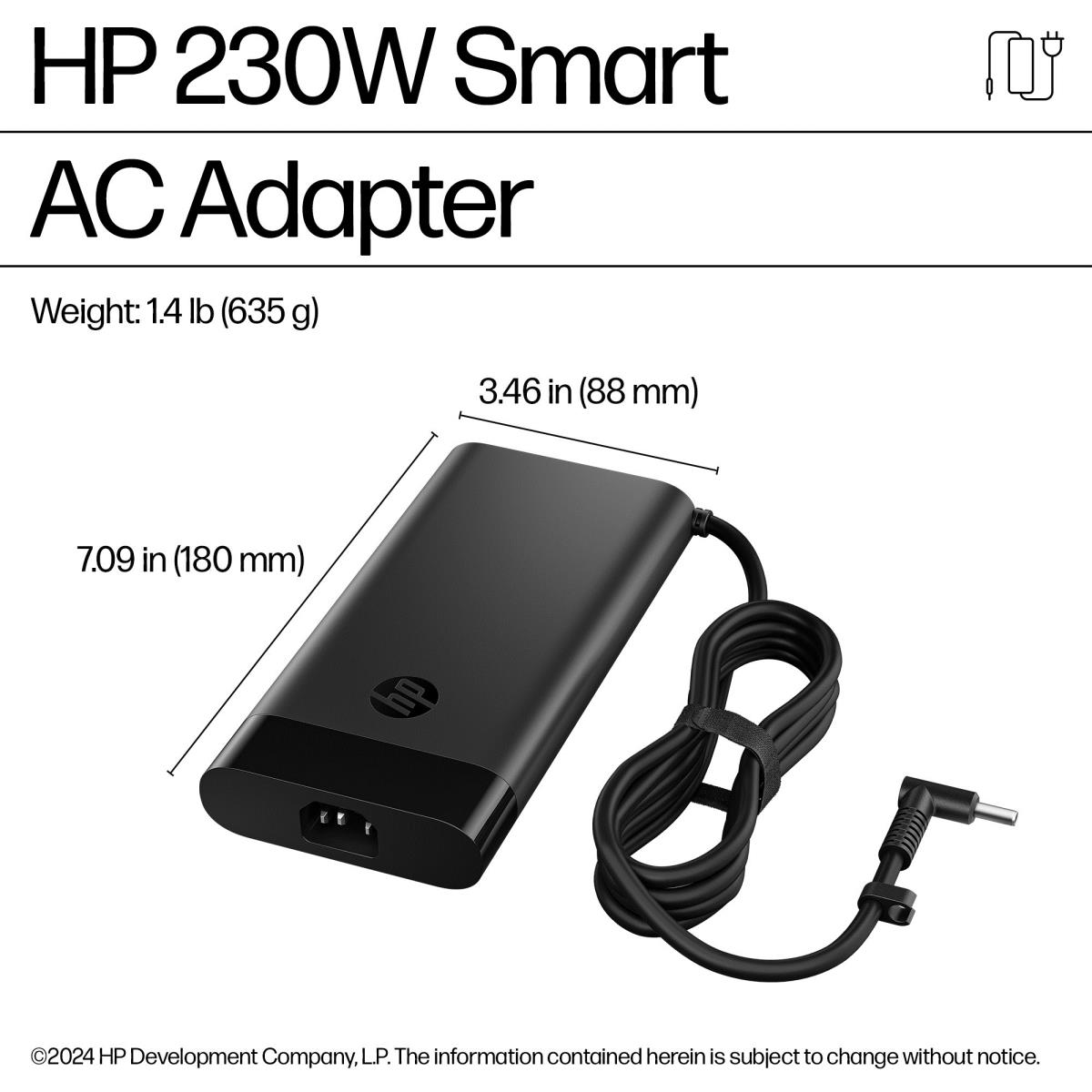 HP Smart AC Adapter - 230W