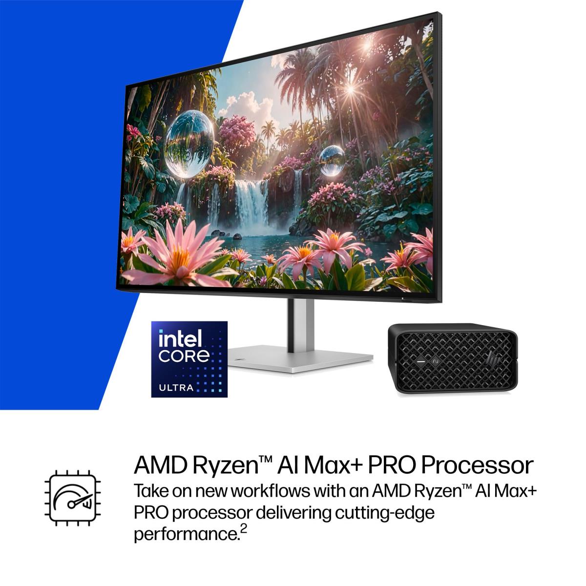HP Workstation Z2 G1a Mini - AI Max PRO 395 - 64GB RAM - 1TB SSD - Win11 Pro