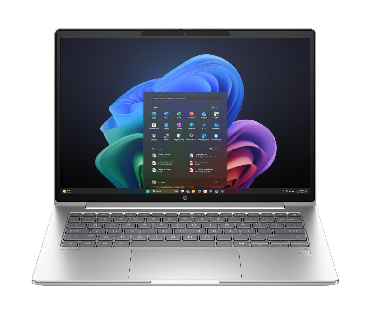 HP ProBook 4 G1q AI - 14in - Snapdragon X1-26-100 - 16GB RAM - 512GB SSD - Win11 Pro - Qwerty UK