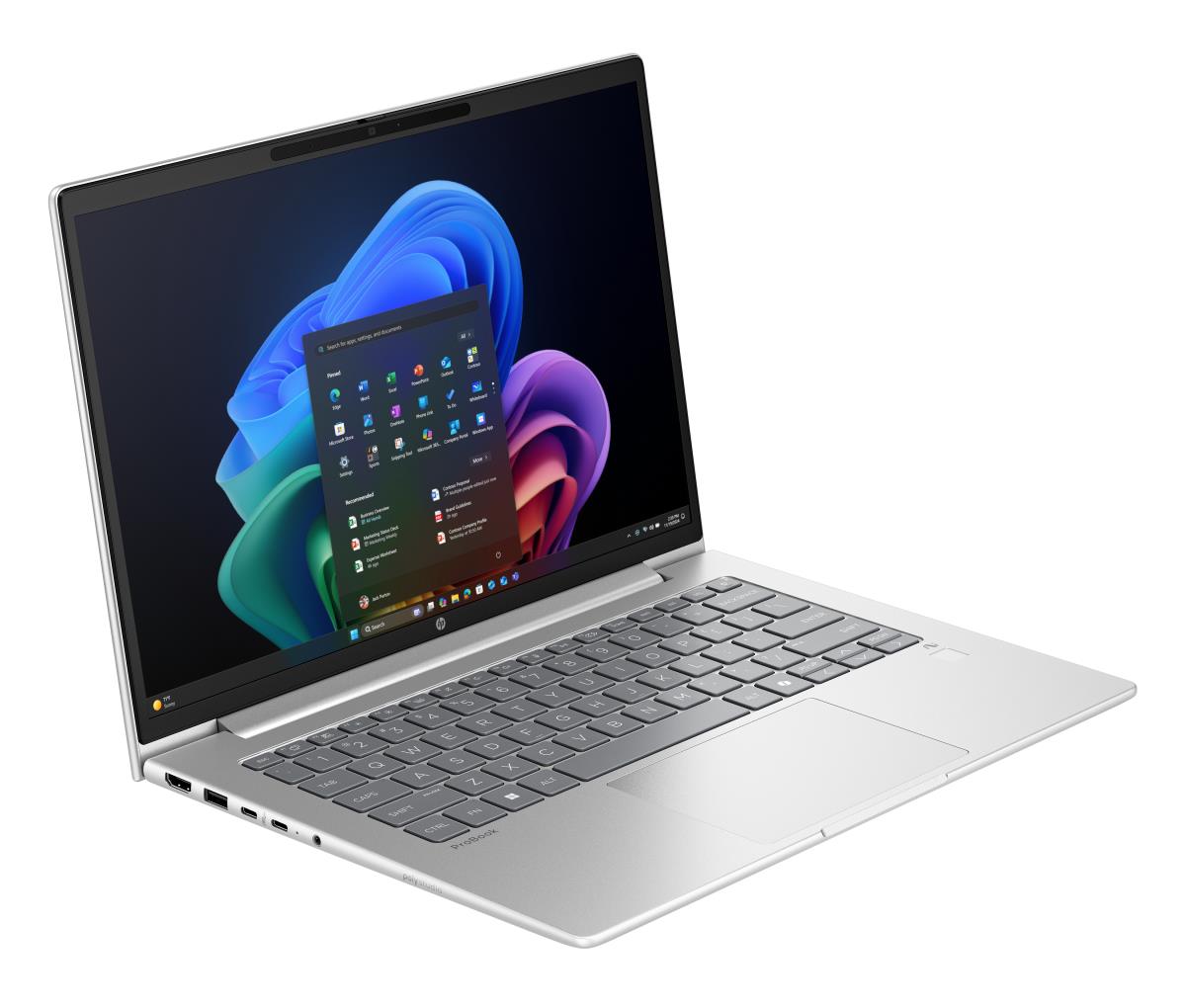 HP ProBook 4 G1q AI - 14in - Snapdragon X1-26-100 - 16GB RAM - 512GB SSD - Win11 Pro - Qwerty UK