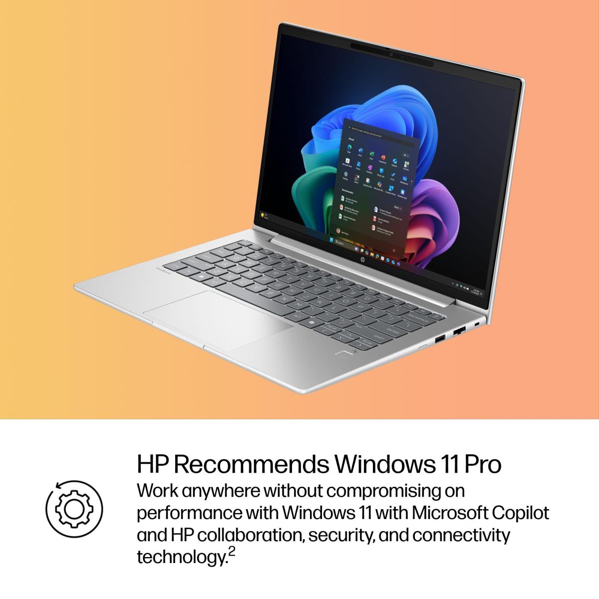 HP ProBook 4 G1q AI - 14in - Snapdragon X1-26-100 - 16GB RAM - 512GB SSD - Win11 Pro - Qwerty UK
