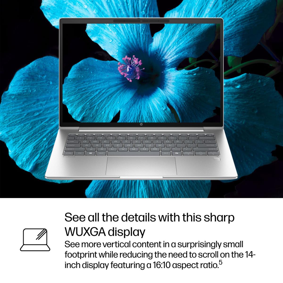 HP ProBook 4 G1q AI - 14in - Snapdragon X1-26-100 - 16GB RAM - 512GB SSD - Win11 Pro - Qwerty UK