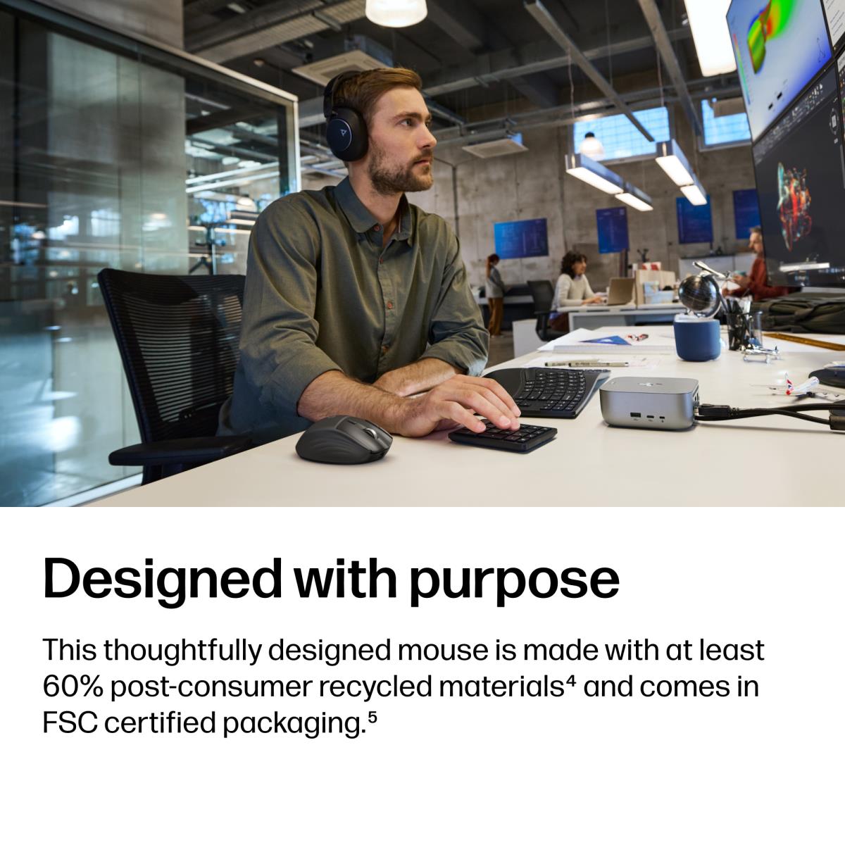 HP Wireless Ultra-Fast Scroll Mouse - 785M