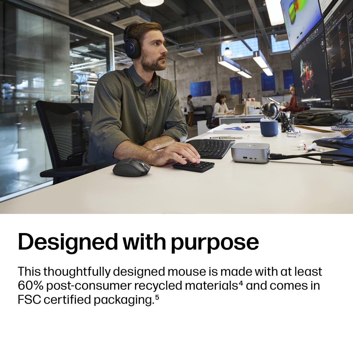 HP Wireless Ultra-Fast Scroll Mouse - 785M