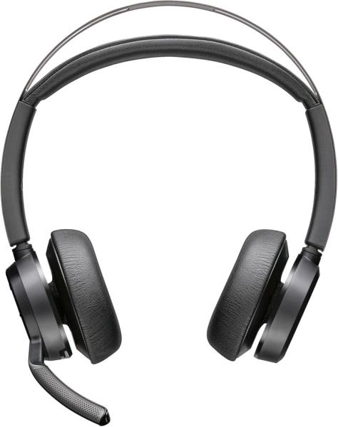 HP Headset Voyager Focus 2 - Stereo - Bluetooth/USB-C - USB-C/A Adapter + Charging Stand (BUNDLE OF 10 UNITS)