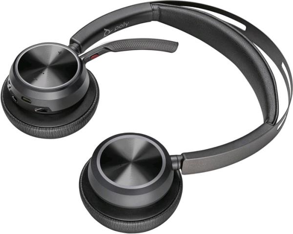 HP Headset Voyager Focus 2 - Stereo - Bluetooth/USB-C - USB-C/A Adapter + Charging Stand (BUNDLE OF 10 UNITS)