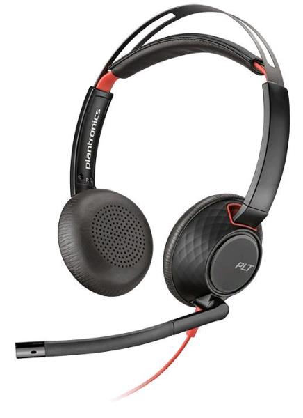 HP Headset Blackwire 5220 - Stereo - USB-C / USB-A / 3.5mm (BUNDLE OF 10 UNITS)