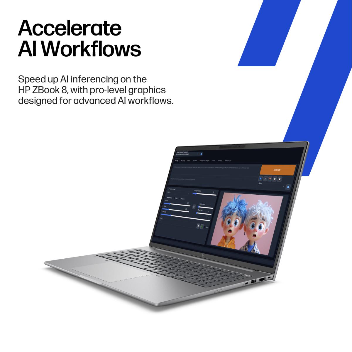 HP ZBook 8 G1i - 14in - Core Ultra 7 255H - 32GB RAM - 1TB SSD - Win11 Pro - Qwerty UK