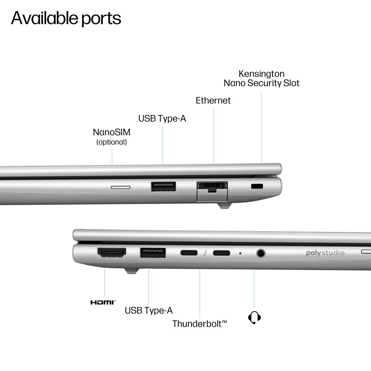 HP EliteBook 6 G1i AI - 16in - Core Ultra 7 255U - 16GB RAM - 512GB SSD - Win11 Pro - Qwerty UK