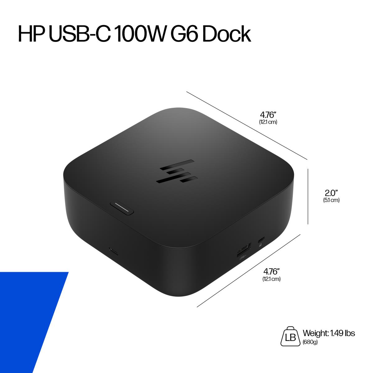 HP Docking Station USB-C G6 - 100W