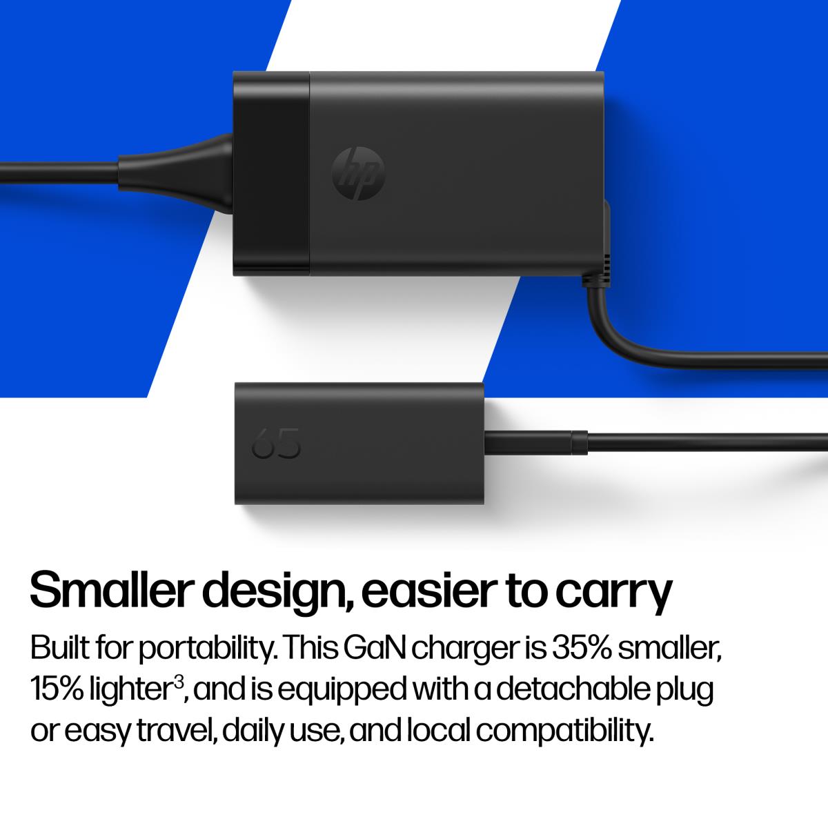 HP GaN Wall Charger - USB-C - 65W