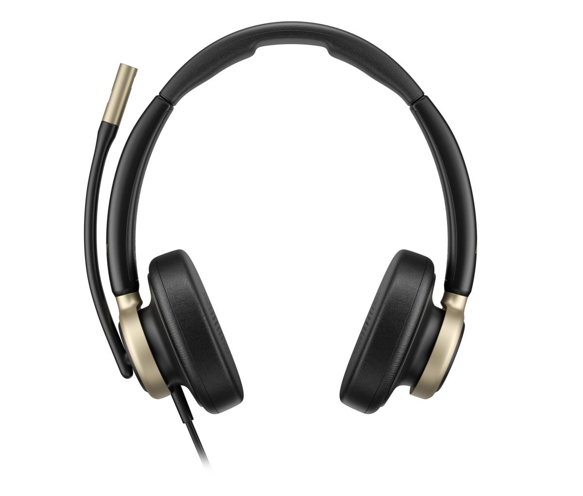 HP Poly Mission 825 Wired Headset - Stereo - USB-C/A - Bulk